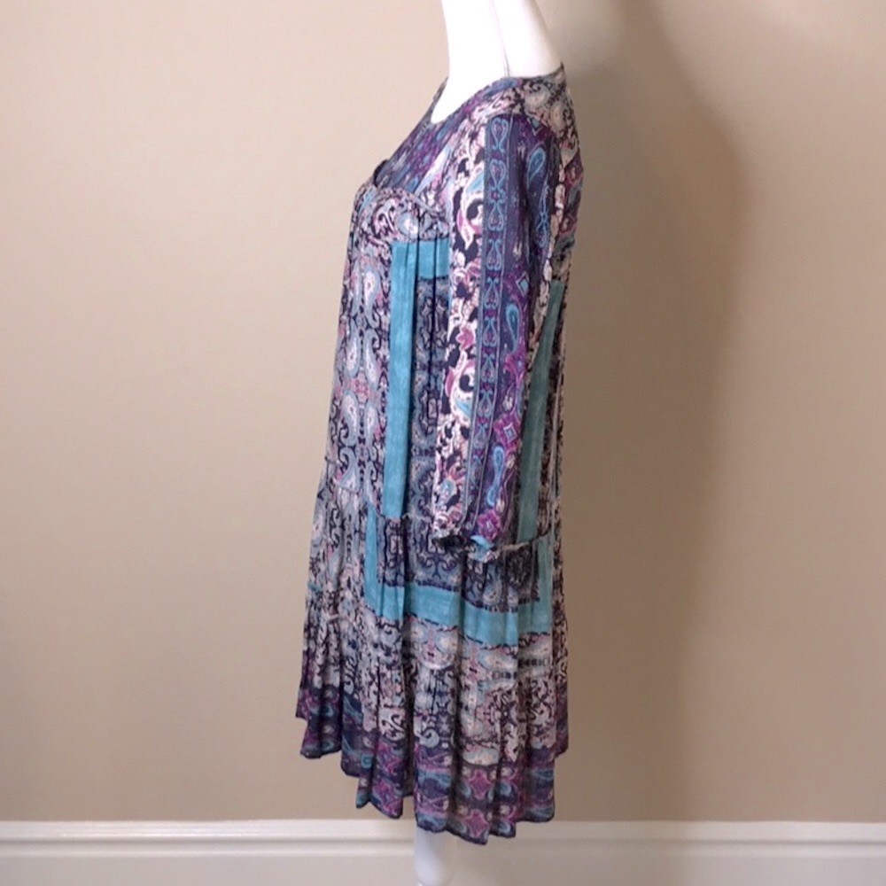 LUCKY BRAND Paisley Print Dress - Picture 8 of 16